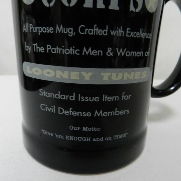Looney Tunes Tasmanian Devil Marine Corps Beer Stein Mug Cup Warner Brothers - Picture 10 of 15